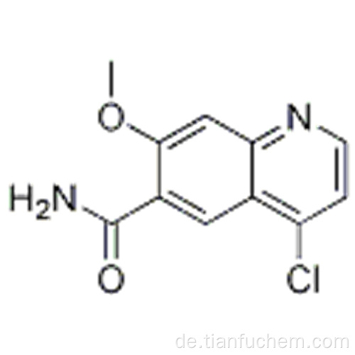 6-Chinolincarbonsäureamid, 4-Chlor-7-methoxy-CAS 417721-36-9